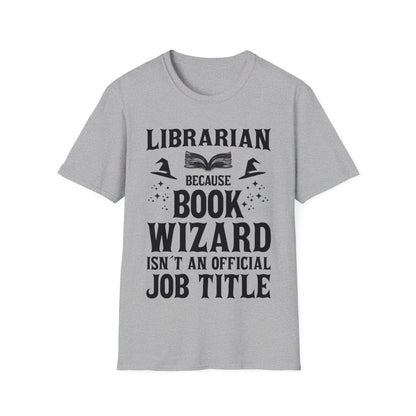 Cool Librarian Book Wizard Art For Men Women Read Library Book Lovers T-Shirt