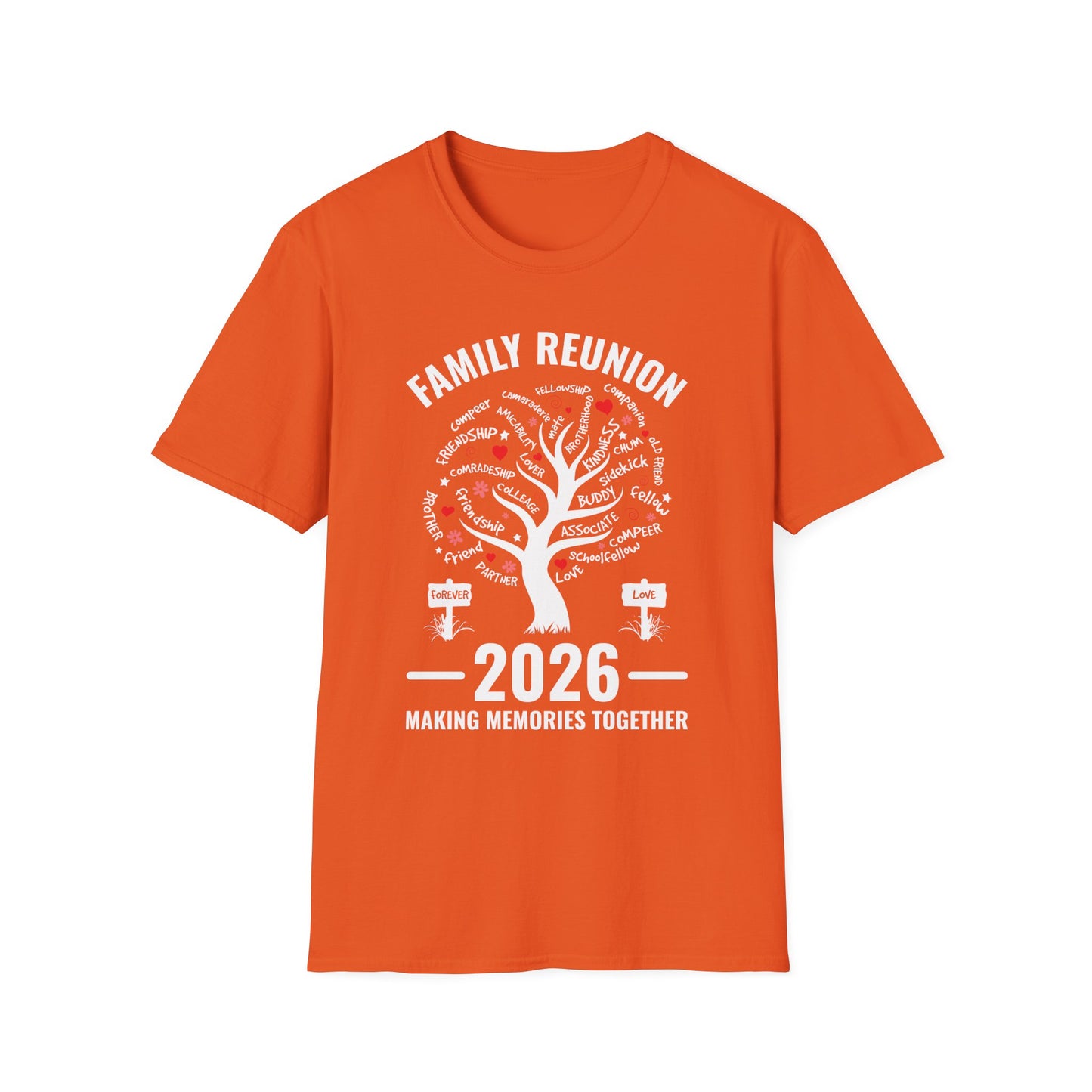 Making Memories Family Matching Group Family Reunion 2026 T-Shirt For Men Women
