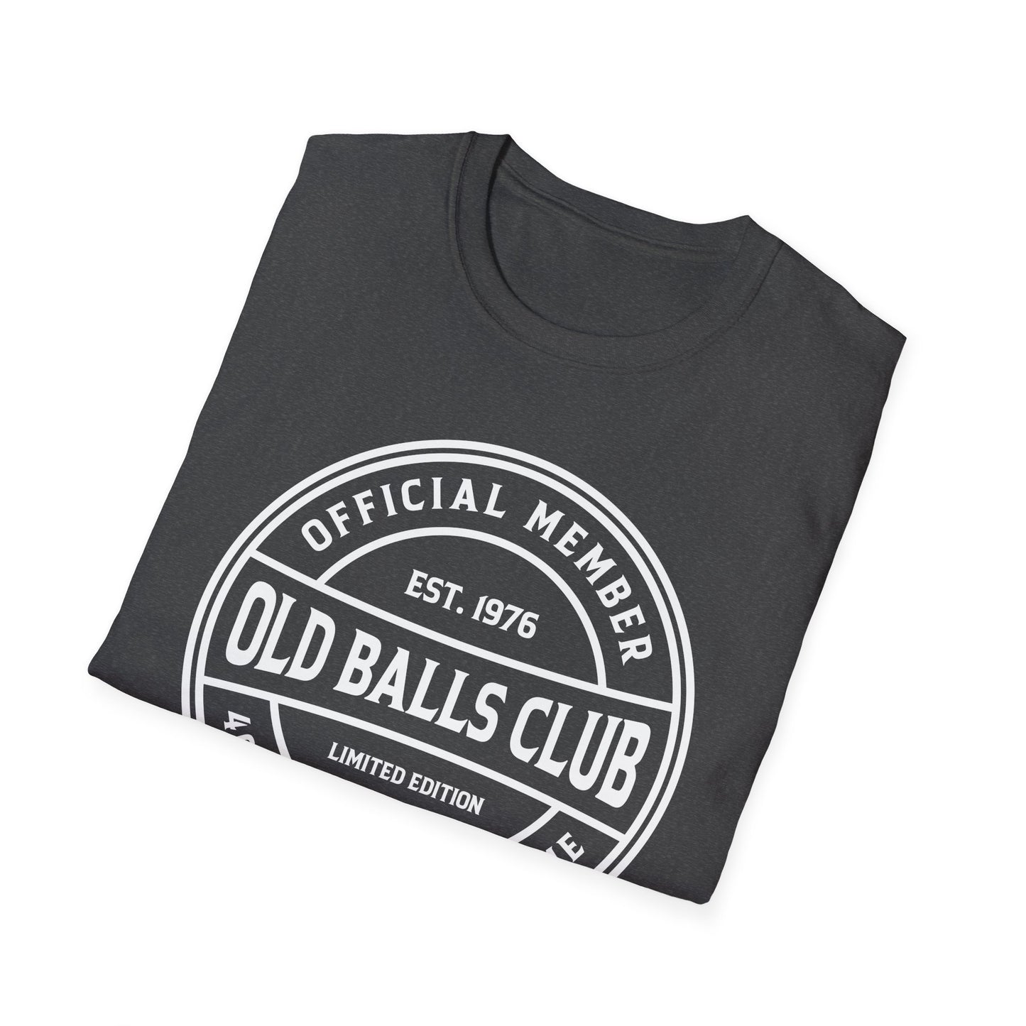 Mens Old Balls Club 50 Years Awesome Fifty 50th Birthday Fathers Day T-Shirt