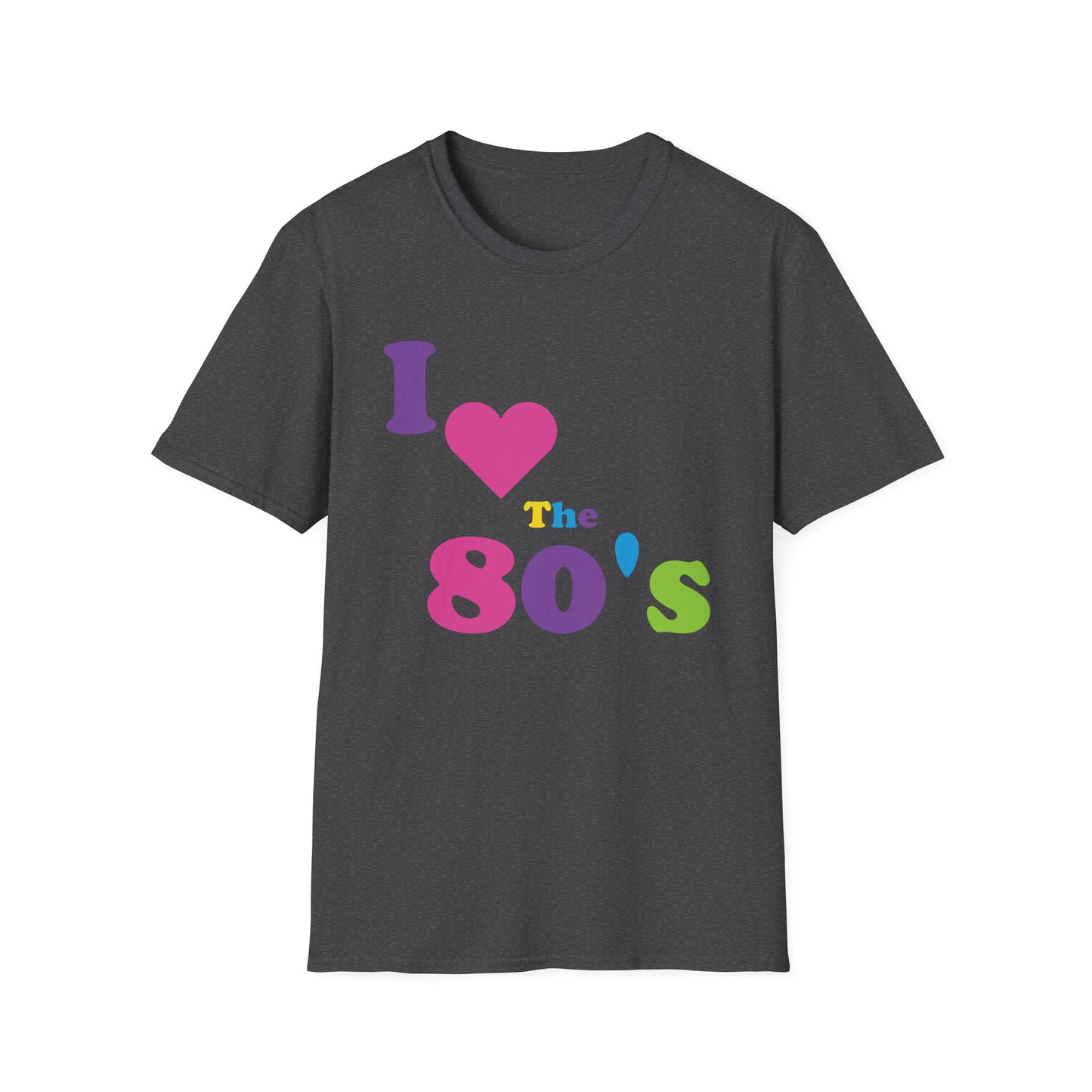 Women I Love The 80s Shirt Disco 80s Costumes Retro T-Shirt