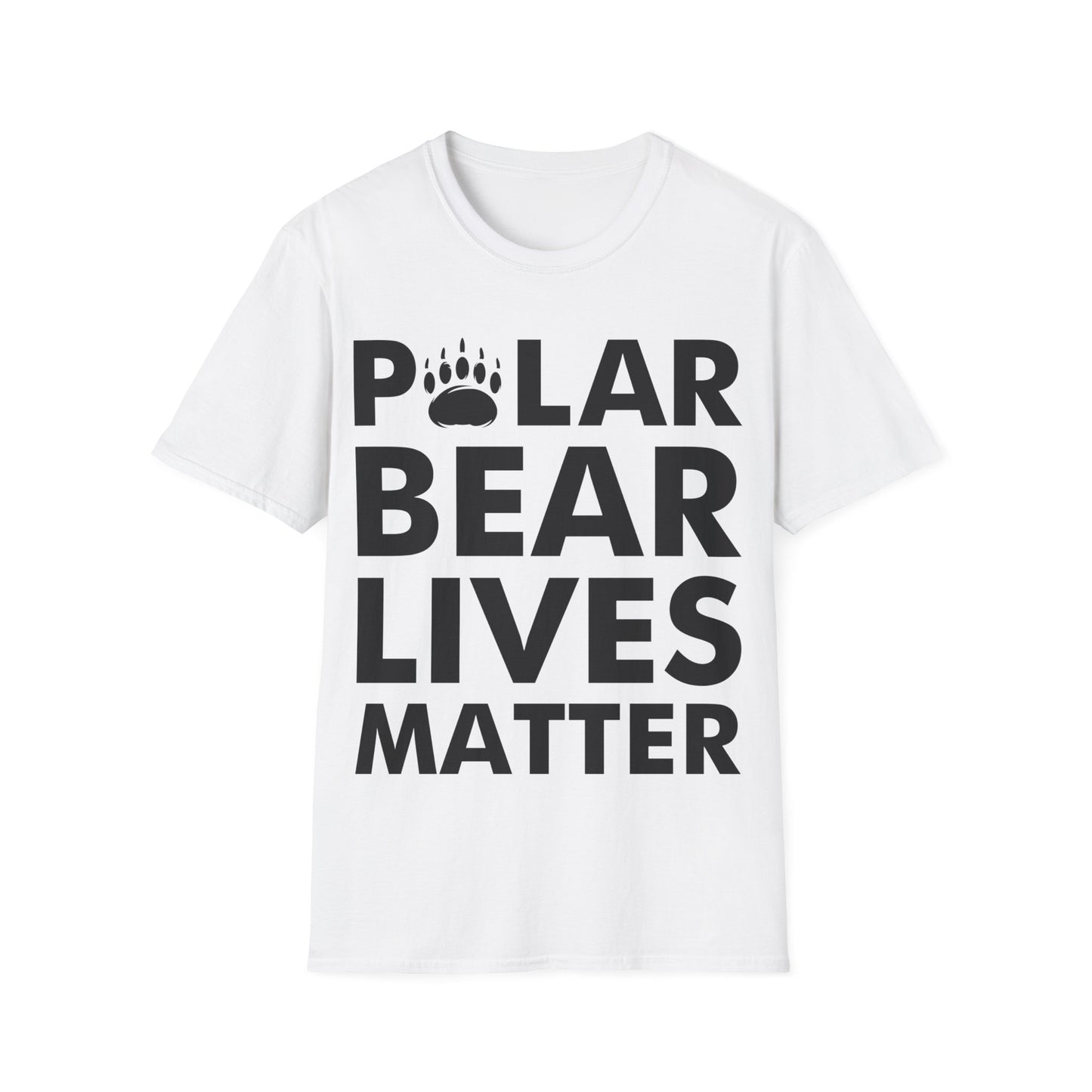 Polar Bear Lives Matter Arctic Save the Bears Animals Endangered T-Shirt