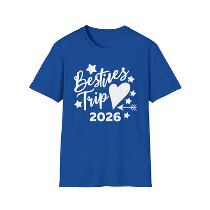 Funny Besties trip or Weekend 2026 For Girls and Women Vacation T-Shirt