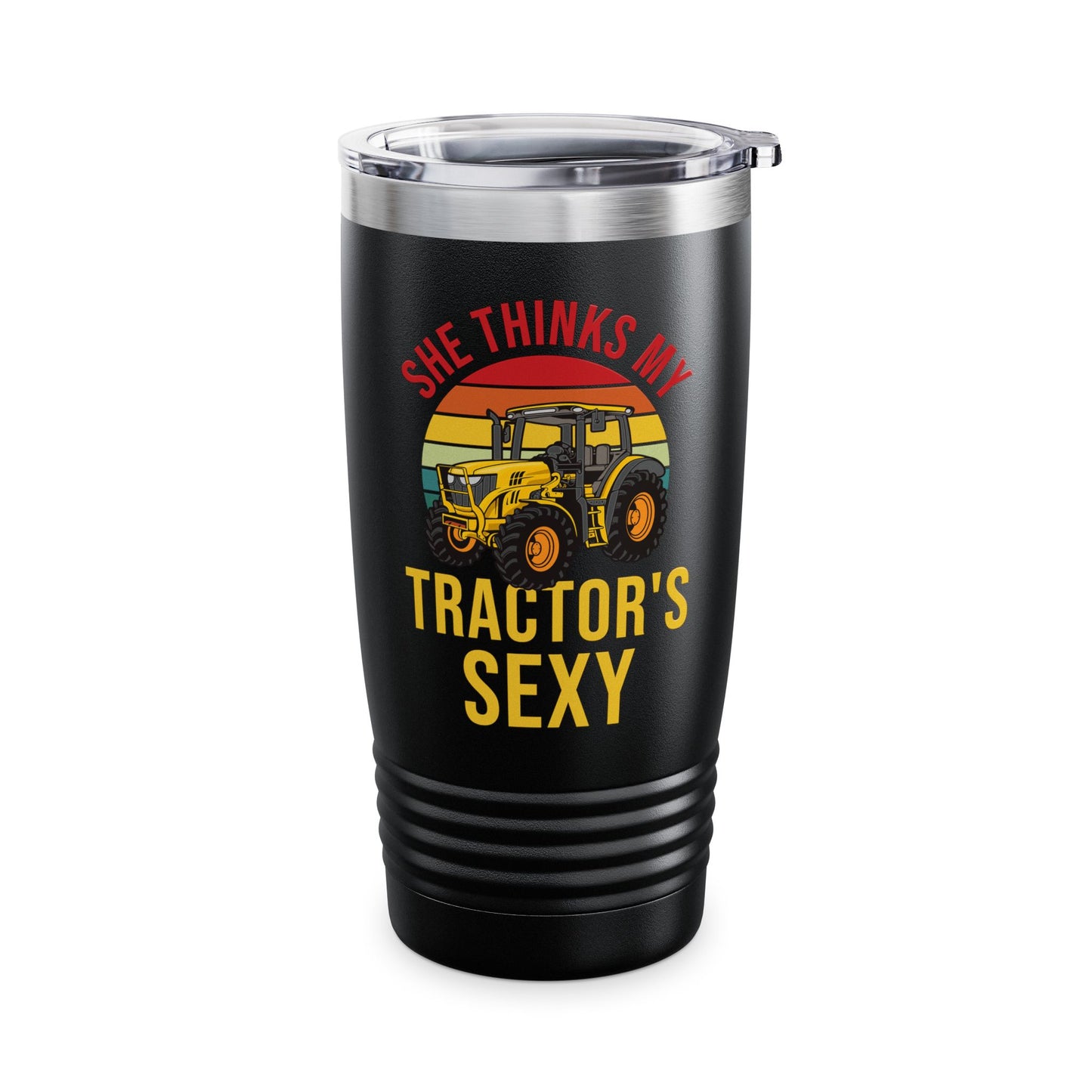 Funny She Thinks My Tractors Sexy Farming Farmer Farm Tumbler