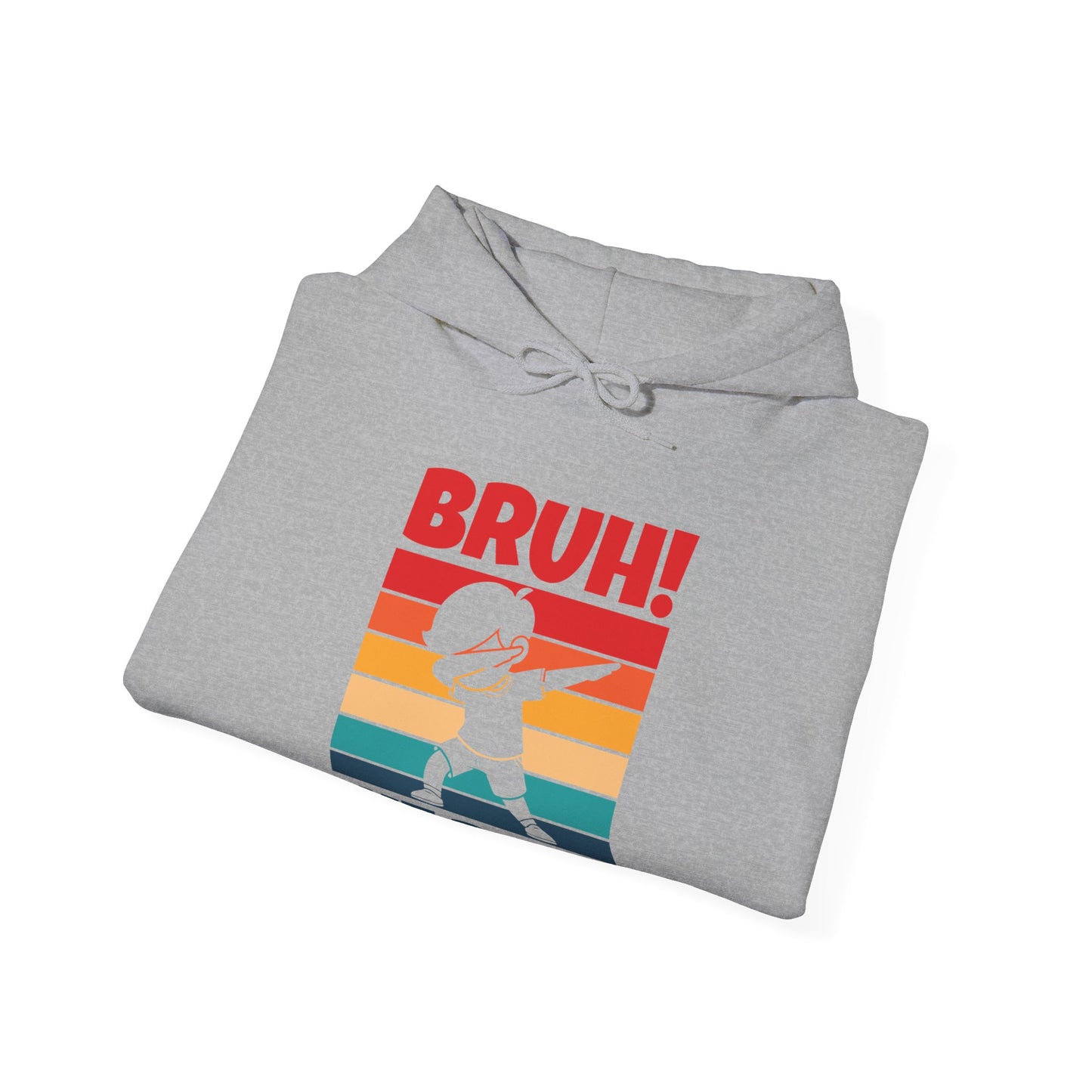 Funny Bruh We Back Teachers Kids Funny Back To School Hoodie