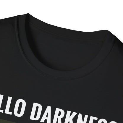 Funny Hello Darkness My Old Friend Solar Eclipse April 08, 2024 T-Shirt For Men Women T-Shirt