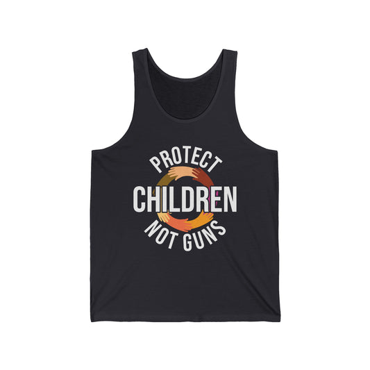Protect Children Not Guns Wear Orange Day Tank Tops For Men Women
