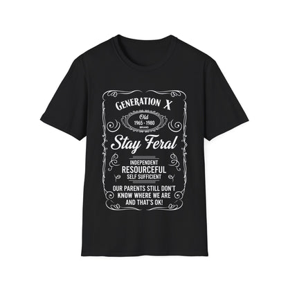 Generation X Stay Feral T-Shirt