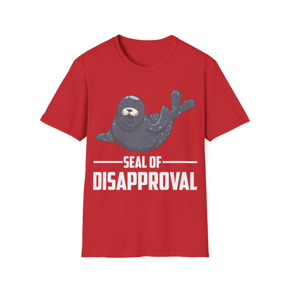 Funny Seal of Disapproval Seal Lover T-Shirt For Men Women