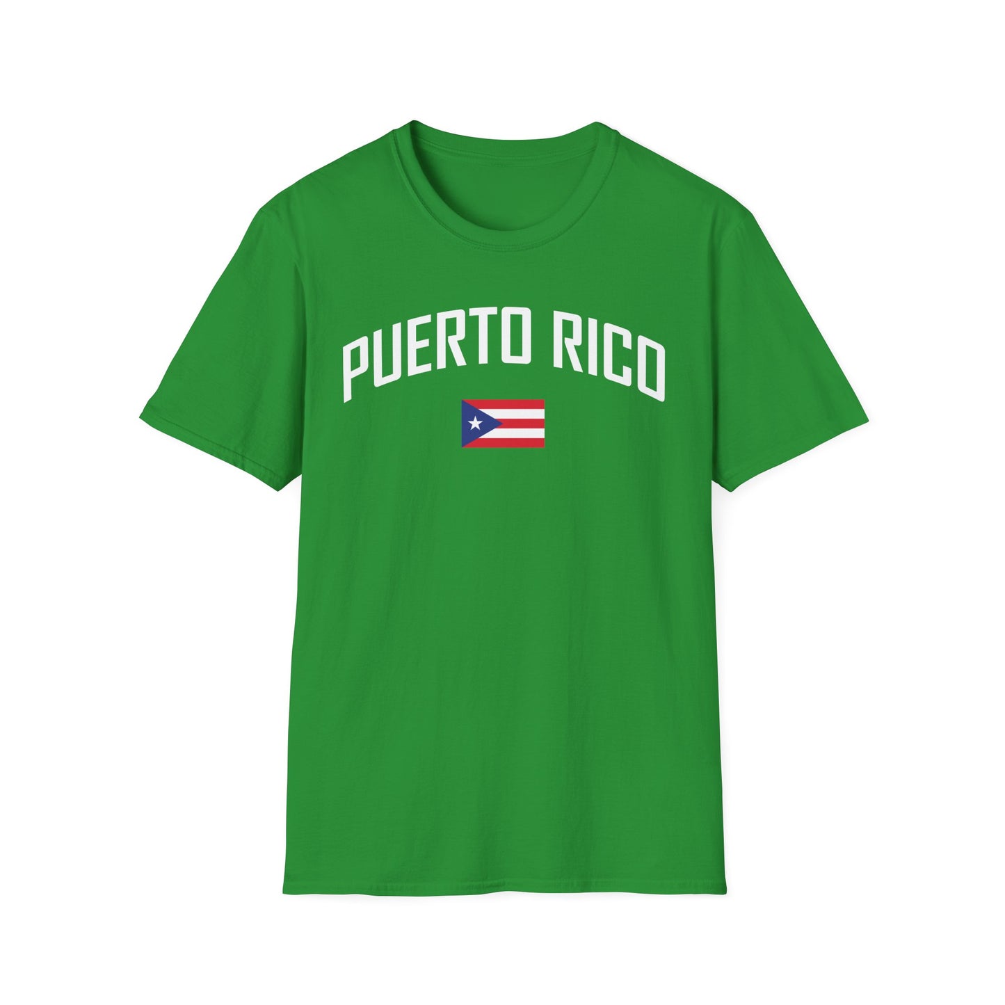 Puerto Rico Flag Retro Text T-Shirt