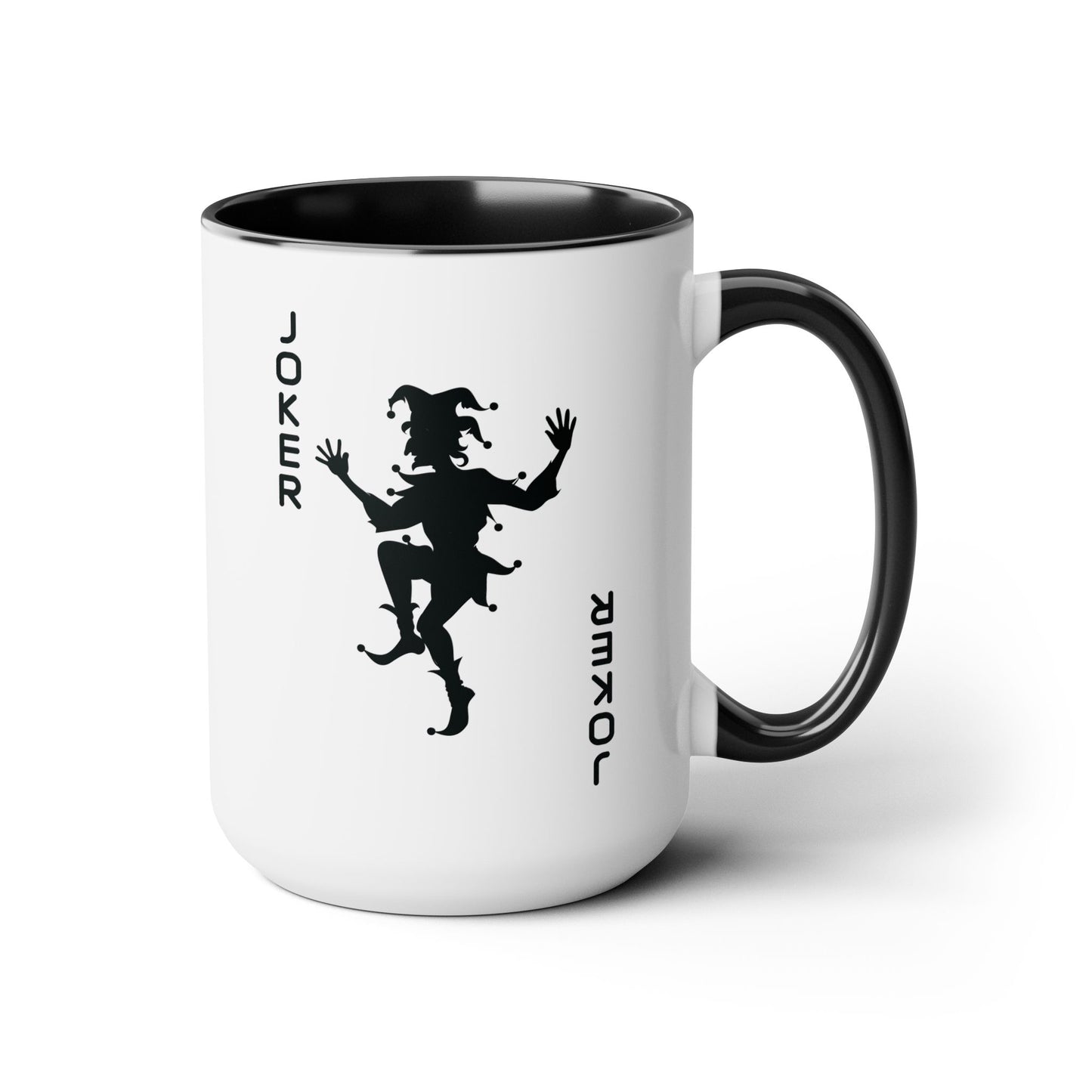 Joker of Spades Deck of Cards Halloween Costume Coffee Mug For Men