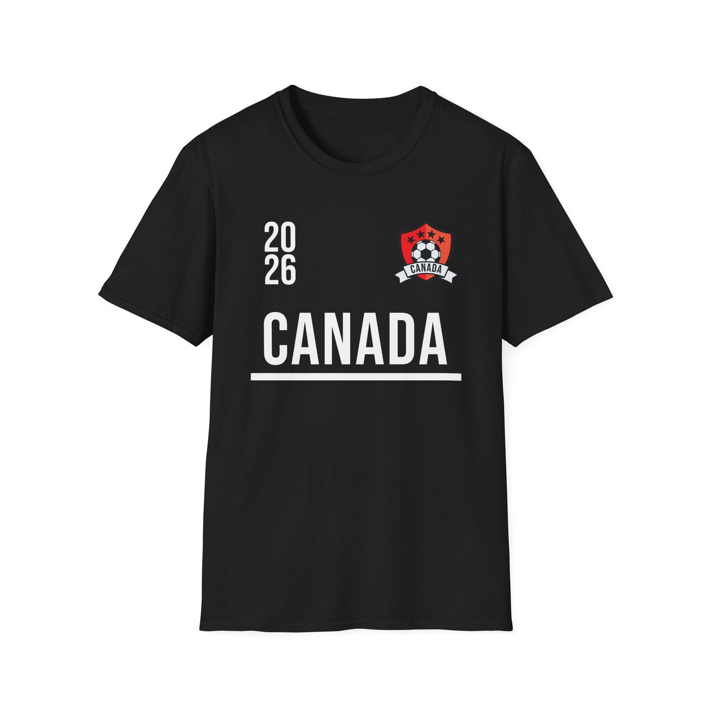 Canada Soccer Tee Flag Football Shirt Gift 2026 T-Shirt