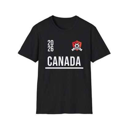 Canada Soccer Tee Flag Football Shirt Gift 2026 T-Shirt