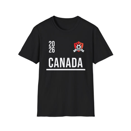 Canada Soccer Tee Flag Football Shirt Gift 2026 T-Shirt