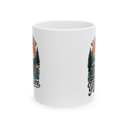 Yellowstone Road Trip 2026 Family National Park Coffee Mug For Men Womens