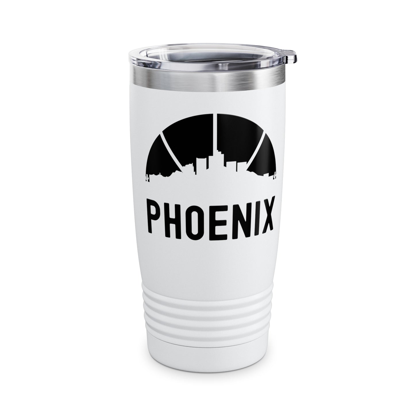 Phoenix Skyline Basketball B-Ball Arizona City Retro Tumbler For Men Women