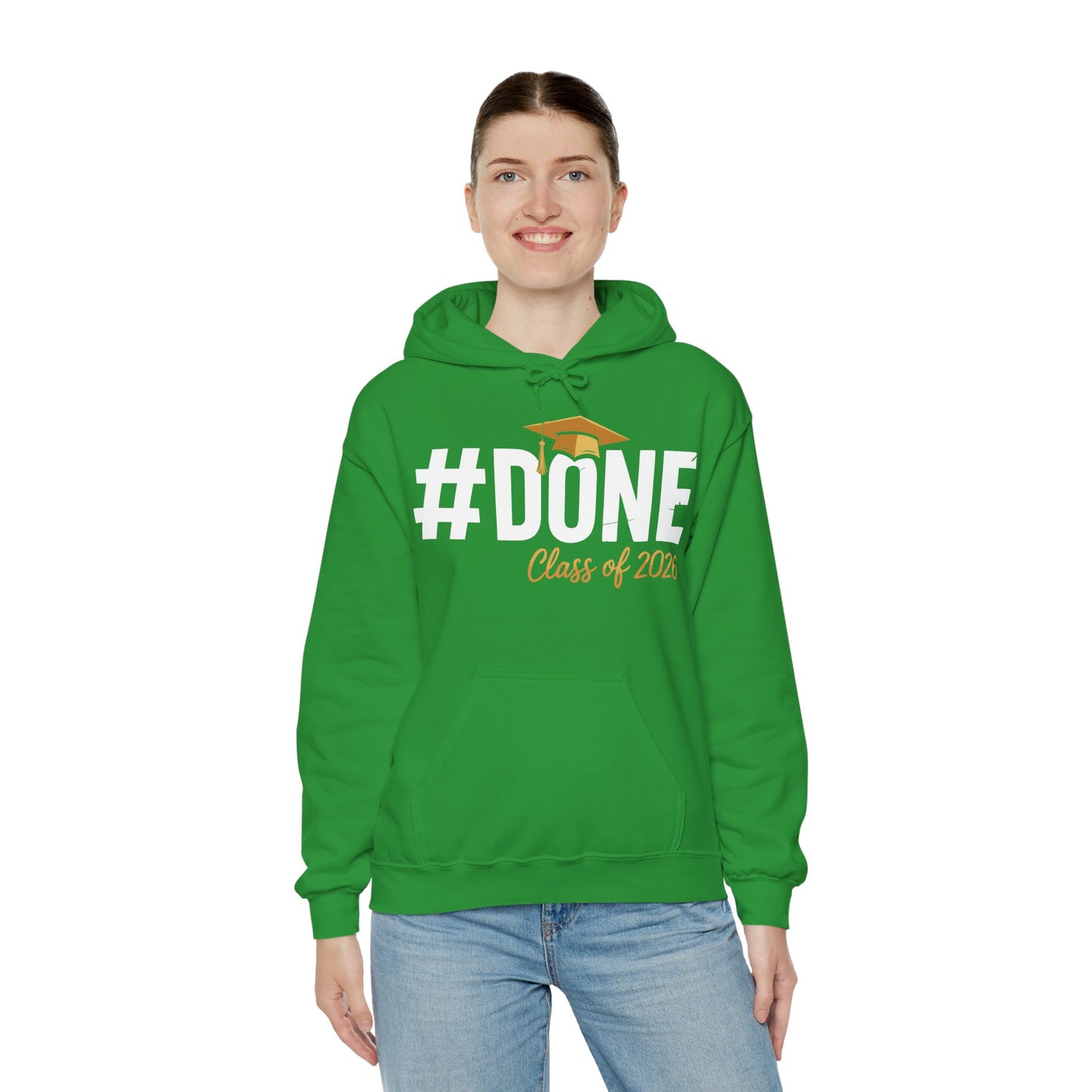 #Done Class of 2026 Graduation So Done Senior 2026 Grad Hoodie For Men Women
