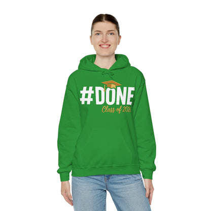 #Done Class of 2026 Graduation So Done Senior 2026 Grad Hoodie For Men Women