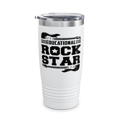 The Best Educational Rockstar Rock Out Teachers Rock Metal Music Lovers Tumbler