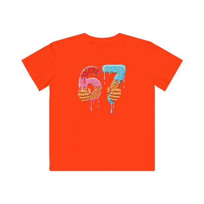 6 7 Meme Ice Cream Drip Funny Gen Alpha Slang Trending T-Shirt
