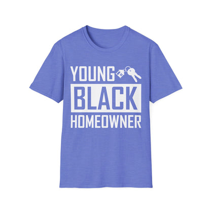 Proud New House Young Black Homeowner Funny Housewarming T-Shirt