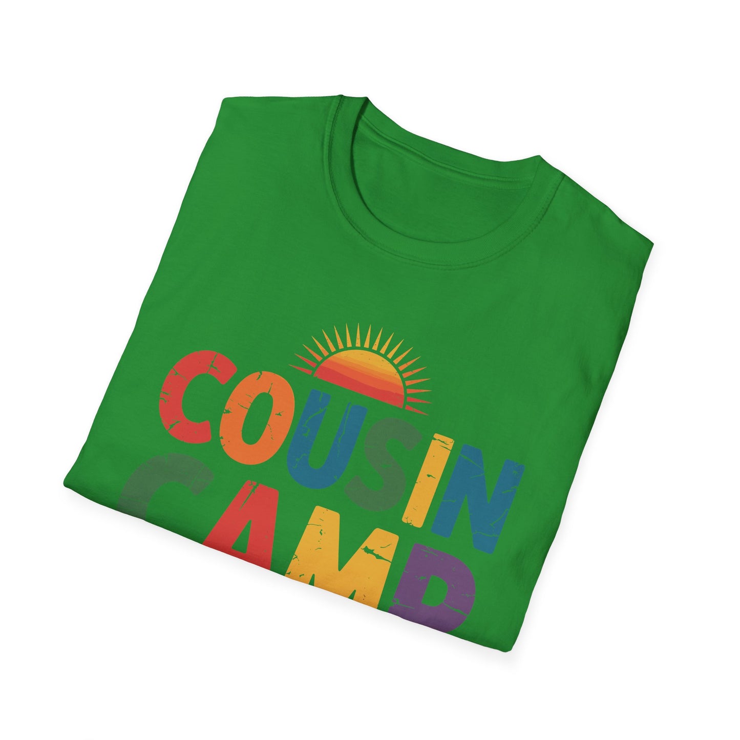 Cousin Camp 2026 Camping Campfire Summer Vacation Family T-Shirt