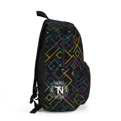 Neon Vibrant Pattern Backpacks for Men Women Kids School Travel, Capacity School Daypack Backpacks