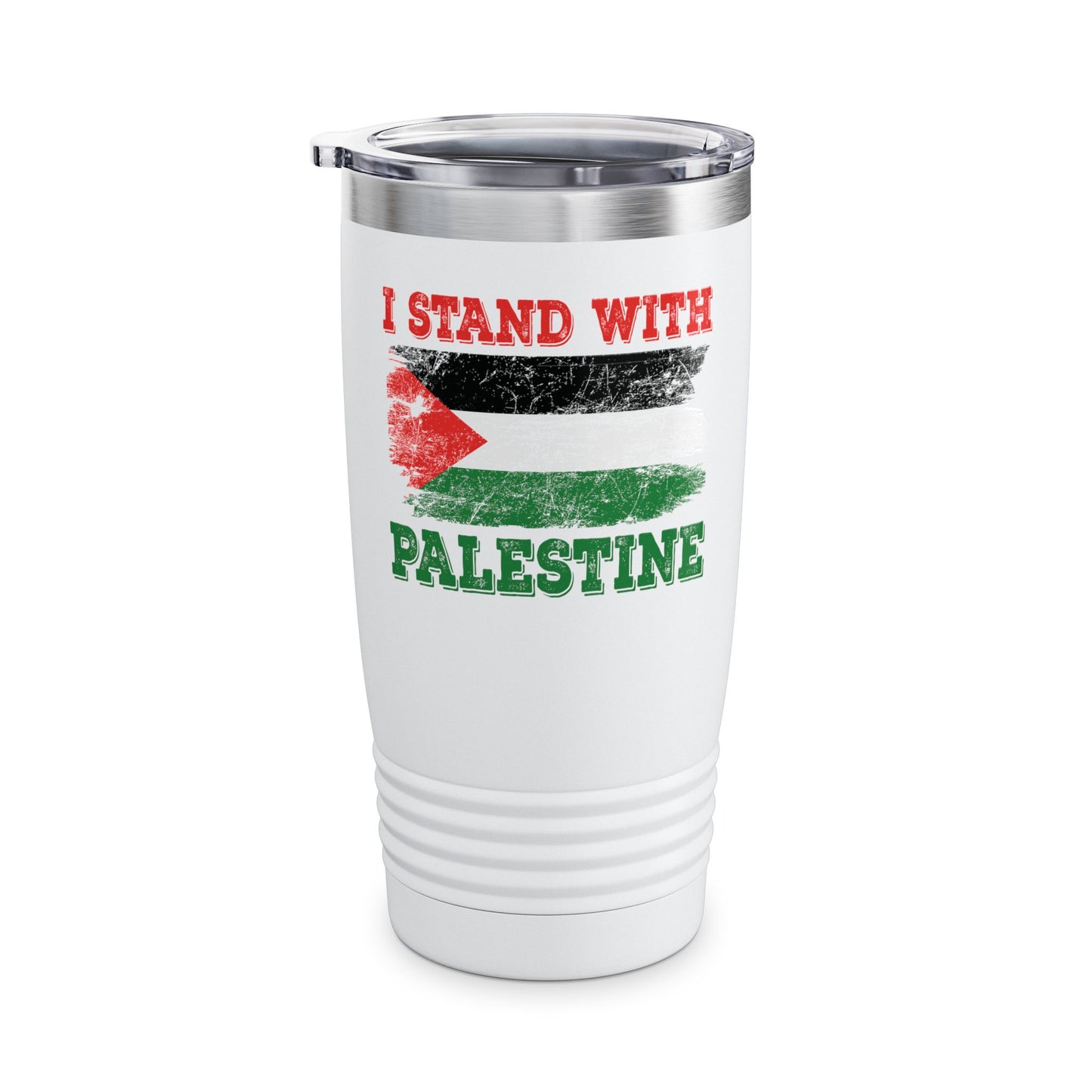 I Stand With Palestine Free Palestine Flag Gaza Palestinian Flag Tumbler For Men Women Tumbler