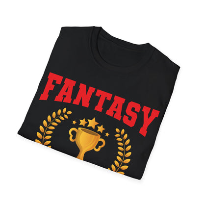 Funny Fantasy Football League Champion Footballer T-Shirt Men Women