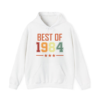 Funny Vintage Best of 1984 40 Year Old Gift 40th Birthday Hoodie For Men Women Hoodie