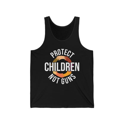 Protect Children Not Guns Wear Orange Day Tank Tops For Men Women
