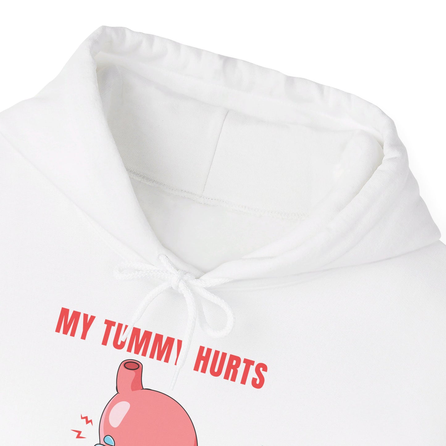 Funny My Tummy Hurts And I'm MAD At The Government Meme Sarcastic Hoodie