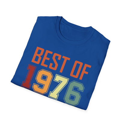 Funny Vintage Best of 1976 50 Year Old Gift 50th Birthday T-Shirt For Men Women T-Shirt