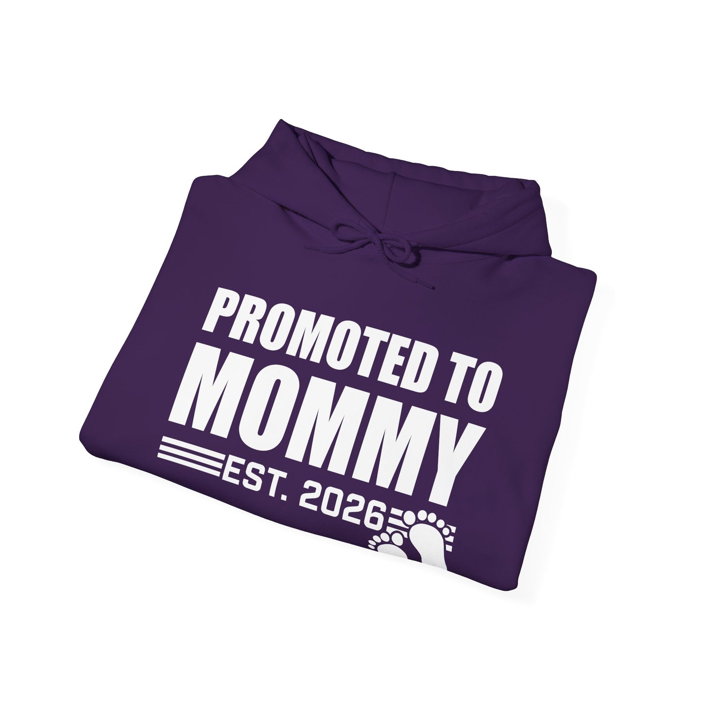 Promoted To Mommy 2026 Pregnancy Announcement Mothers Day Mom To Be Hoodie