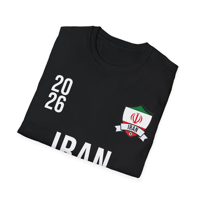 Iran Soccer Tee Flag Football Shirt Gift USA 2026 T-Shirt