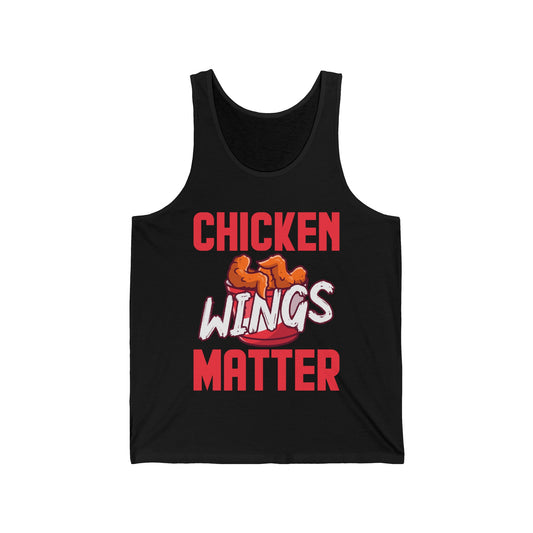 Funny Chicken Wings Matter Funny Chicken Wings Food Lover Foodie Tank Tops