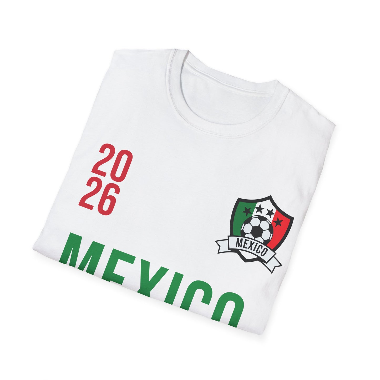 Mexico Soccer Jersey Tee Flag Football Gift 2026 T-Shirt