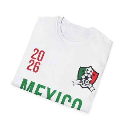 Mexico Soccer Jersey Tee Flag Football Gift 2026 T-Shirt