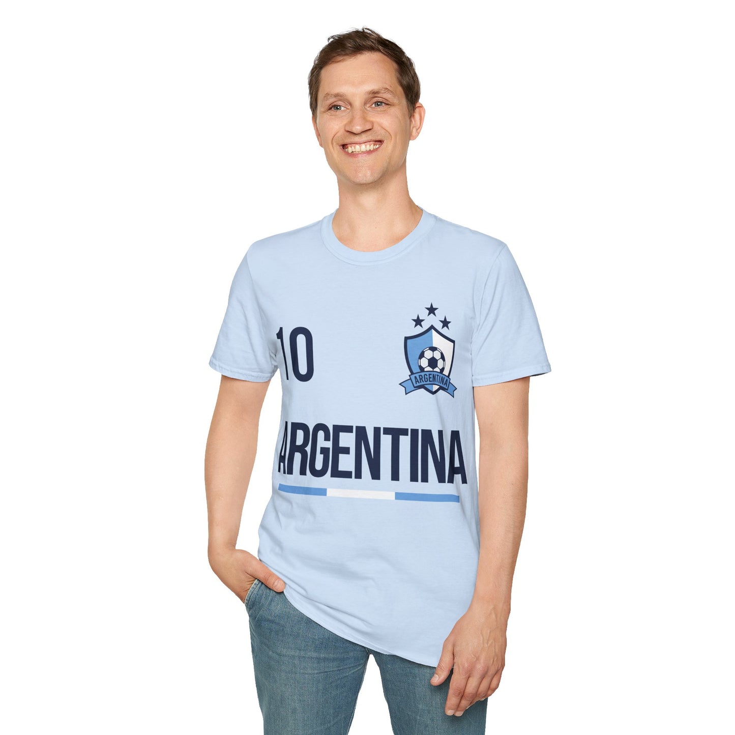 Argentina Soccer Tee Flag Football Champ 2022 Gift 2026 T-Shirt