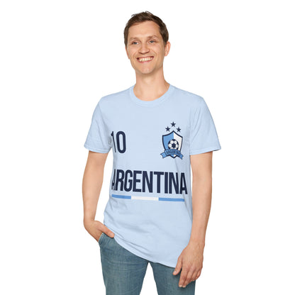 Argentina Soccer Tee Flag Football Champ 2022 Gift 2026 T-Shirt