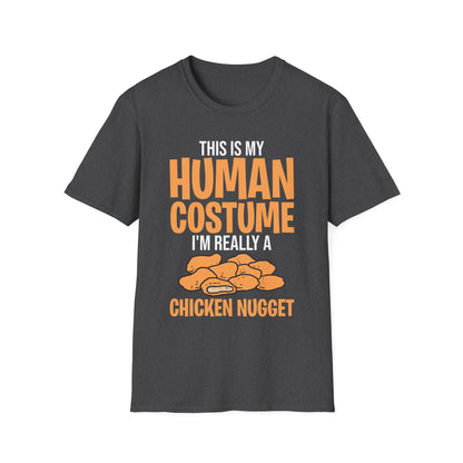 Funny Nugget Lover Human Costume Funny Chicken Nugget T-Shirt Men Women