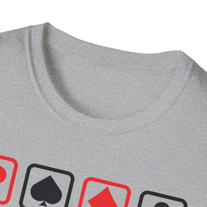 Funny Pick It Up Im Going Alone Euchre Gamers Gaming T-Shirt for Men Women