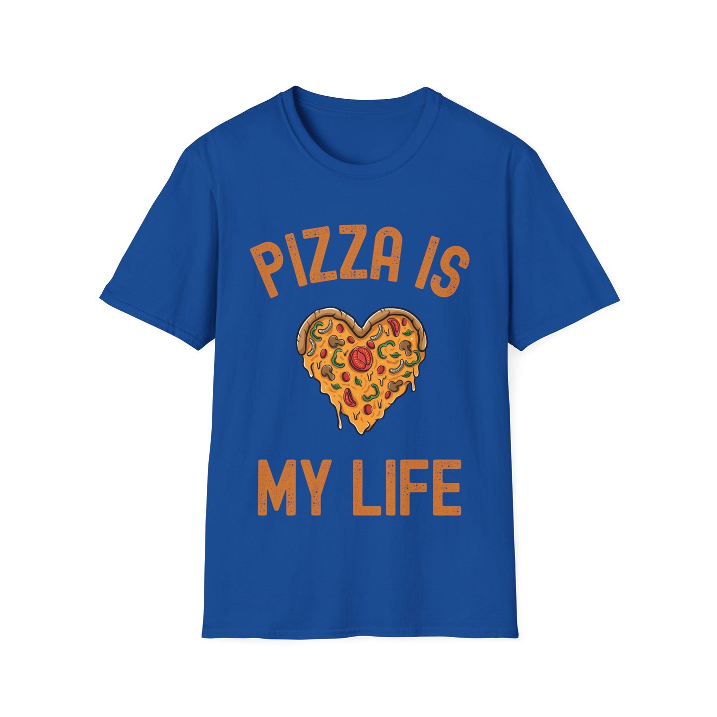 Funny Pizza Is My Life Food Lovers Foodie T-Shirt Men Women