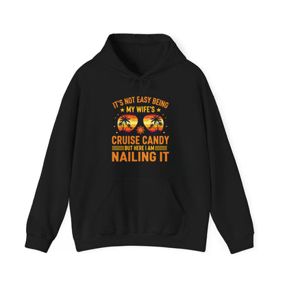 Matching Couples Cruise Men Candy Husband and Wife Cruise Hoodie