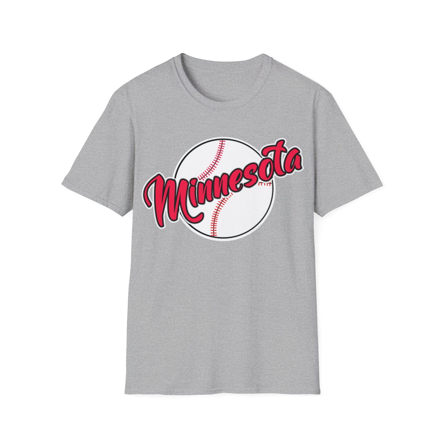 Minnesota Tee Vintage Baseball Throwback Retro T-Shirt For Men Women T-Shirt