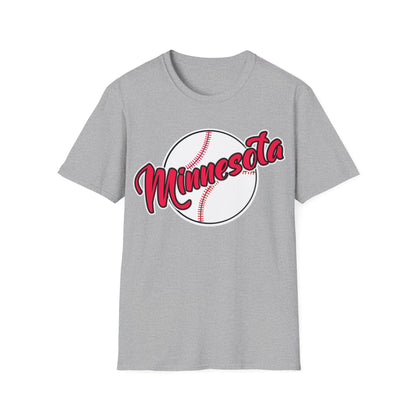 Minnesota Tee Vintage Baseball Throwback Retro T-Shirt For Men Women T-Shirt