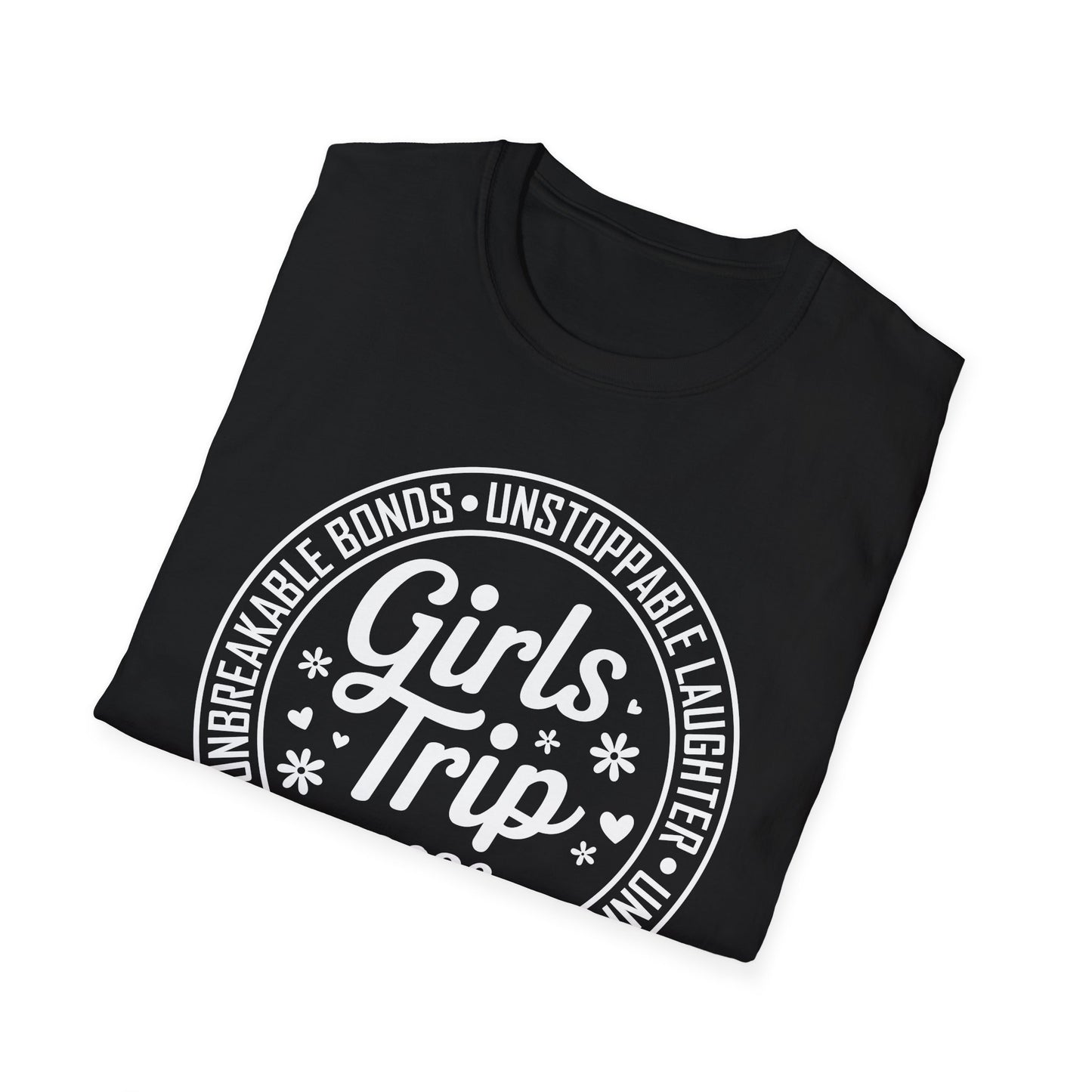 Funny Girls Trip 2026 Friends Weekend Sisters Vacation Matching T-Shirt For Women