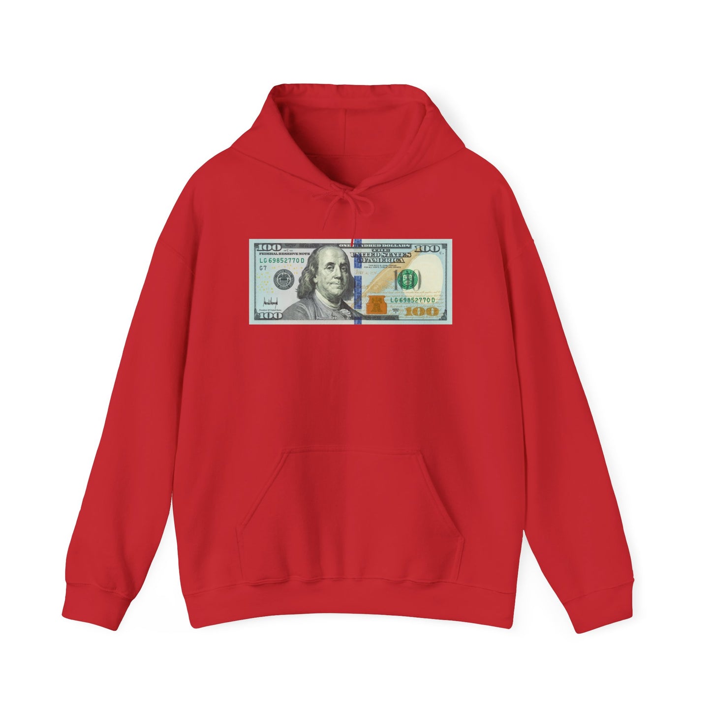 Funny Pro Trump 100 Dollar Bill Donald Trump Signature 4th of July American Patriot Support Trump Gift Hoodie