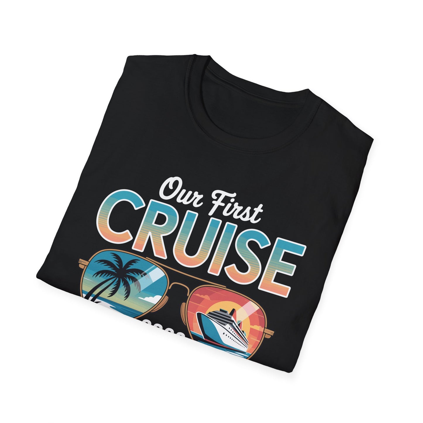 Our First Cruise 2026 Together Cute Matching Couples Cruise T-Shirt For Men Women