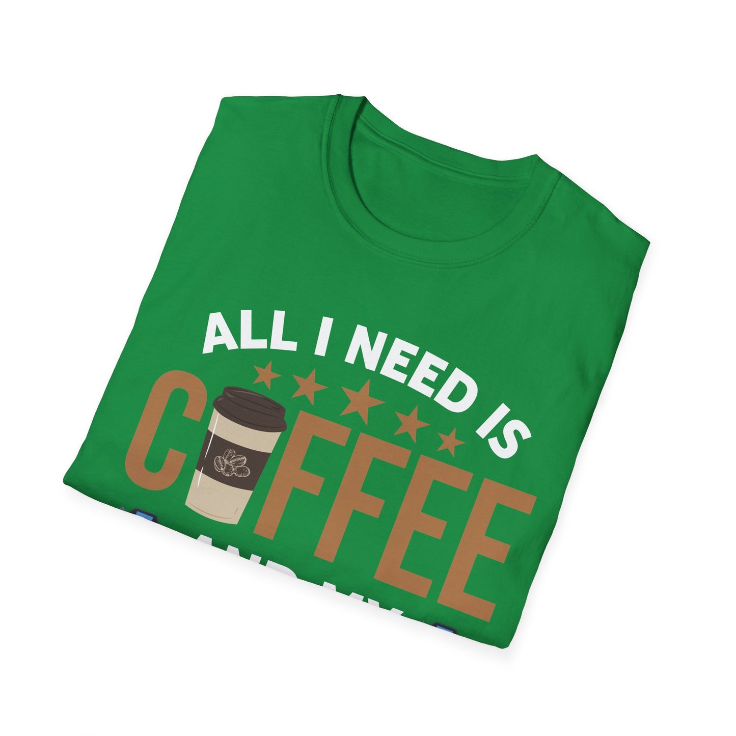 Photography Coffee T-Shirt All I Need is Coffee and My Camera Photographer Caffeine Lovers T-Shirt For Men Women Travelers