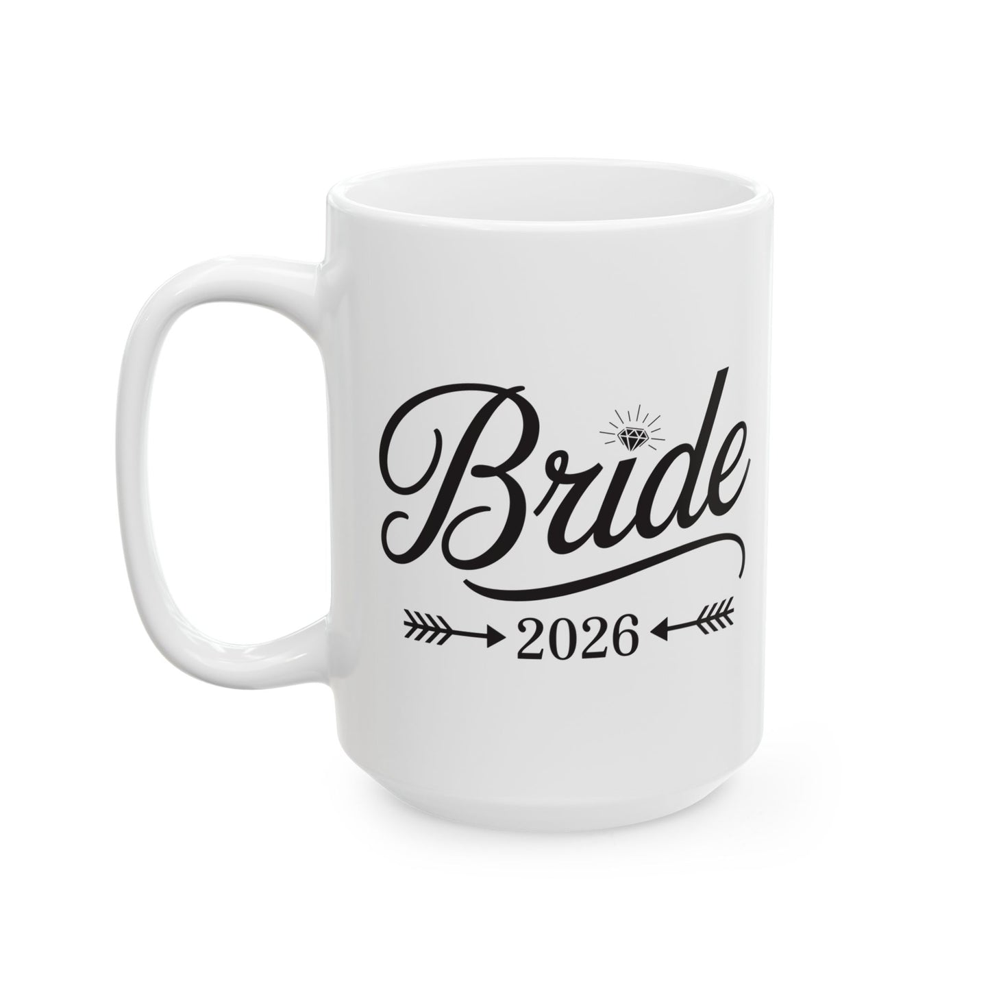 Bride Est 2026 Married Wedding Bridal Party Bachelorette Coffee Mug For Women
